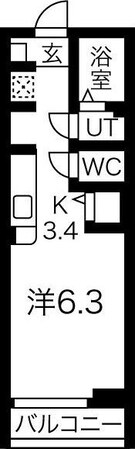 RS Residenceの物件間取画像